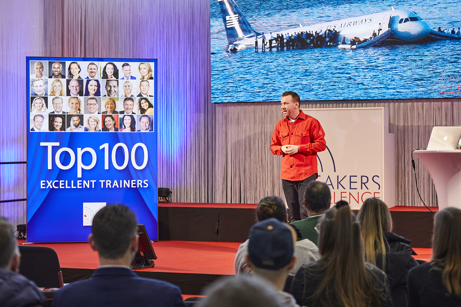 Torsten Schröder auf der Bühne von Speakers Excellence