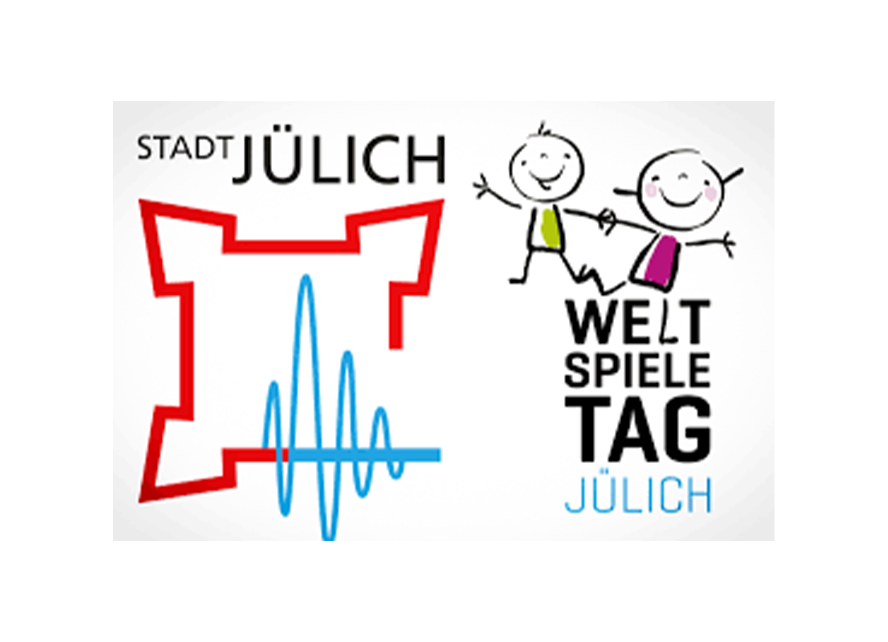 Logo Stadt Jülich Welt Spieletag